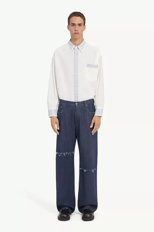 Jeans a gamba larga - Jeans