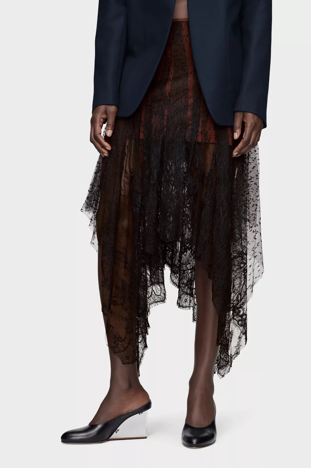 Black Plexi Pump Mule | Maison Margiela Official