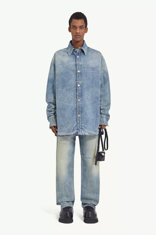 Padded denim jacket - Jackets