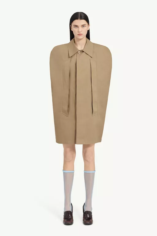Waterproof Cotton Cape Coat