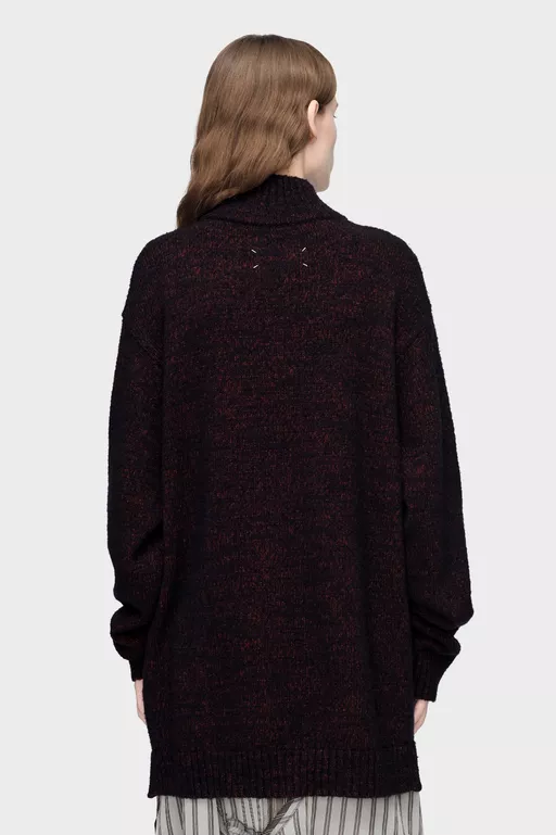 Half-Zip Knit Sweater - Knitwear
