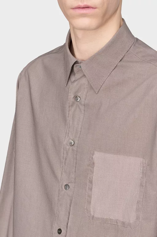 Long-Sleeve Cotton Shirt - Long-sleeved Shirt