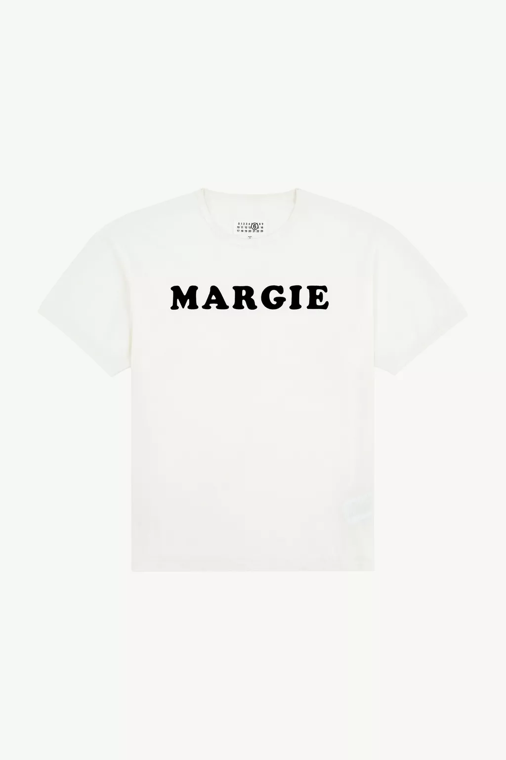 MM6 MaisonMargiela Tシャツ　ホワイト White Vintage Jersey T-Shirt | MM6 Official
