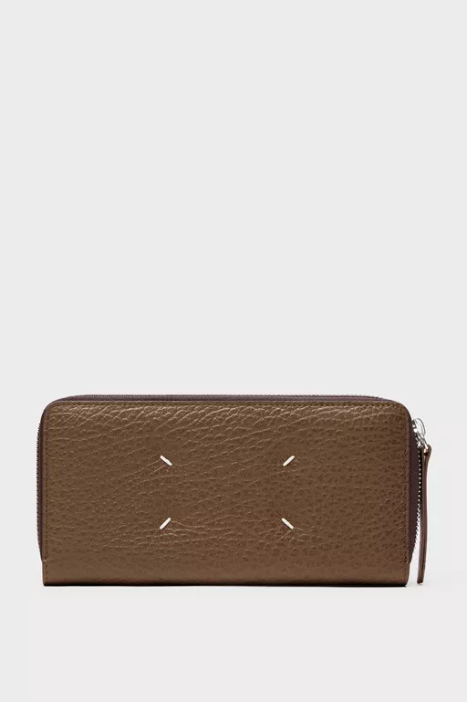 Four stitches zip-around wallet - Wallets
