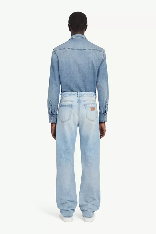 Patchwork Jeans - Denim