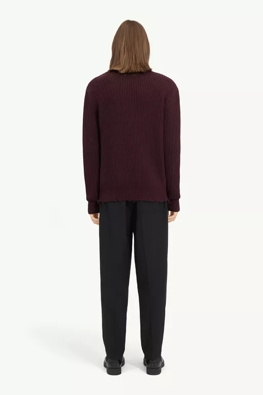Ribbed Cotton Jacket - Jackets