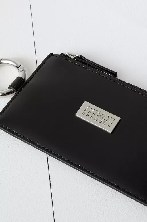 Leather zip wallet - Wallets
