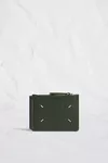 Military Green - Four stitches Clip Wallet