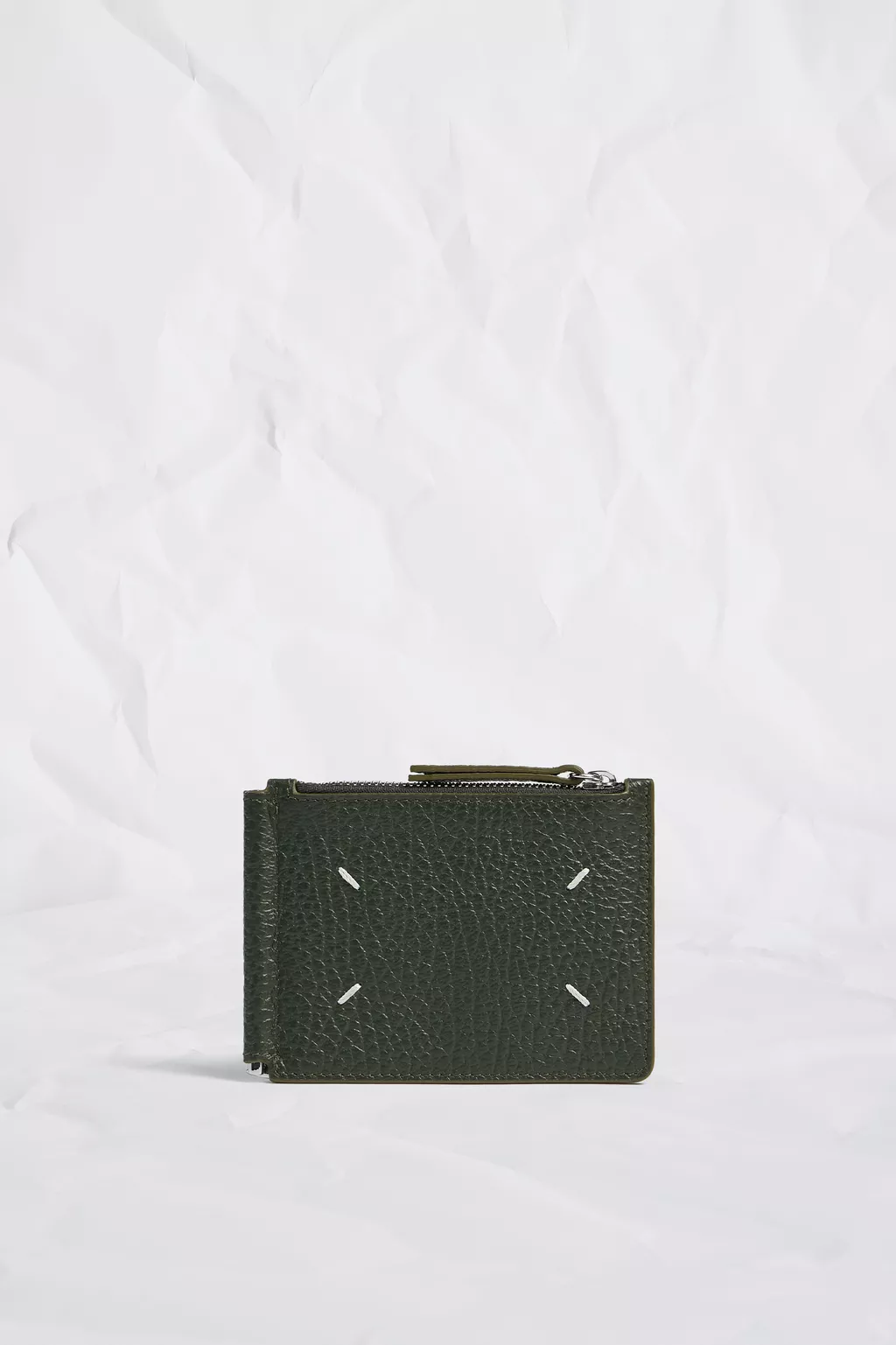 4ステッチ 二つ折り ウォレット グリーン | Maison Margiela公式