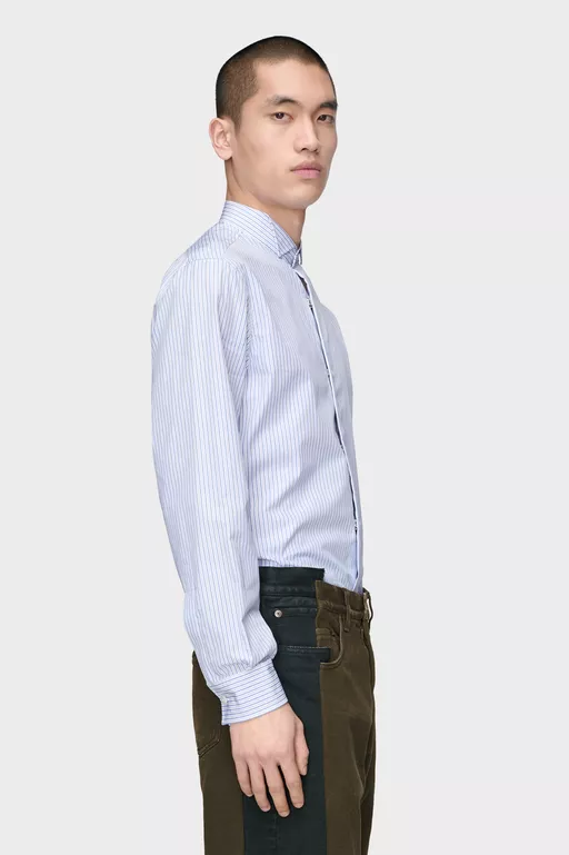 Striped Cotton Shirt - Shirts