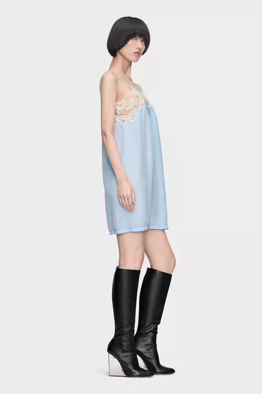 Taped Slip Dress - Mini Dress