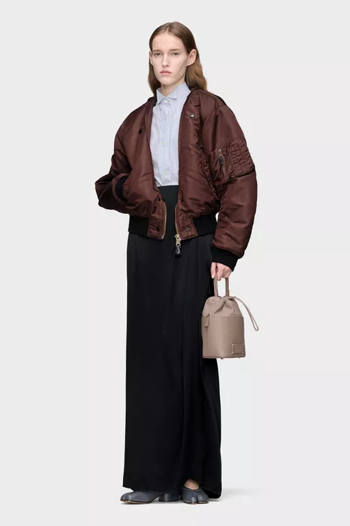 ストライプ コットン ショートスリーブシャツ - シャツ