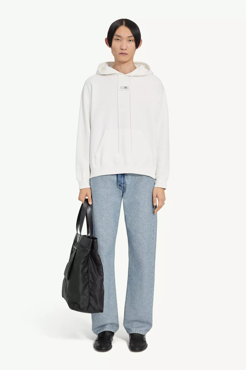 Men's Cotton Numeric Hoodie | MM6