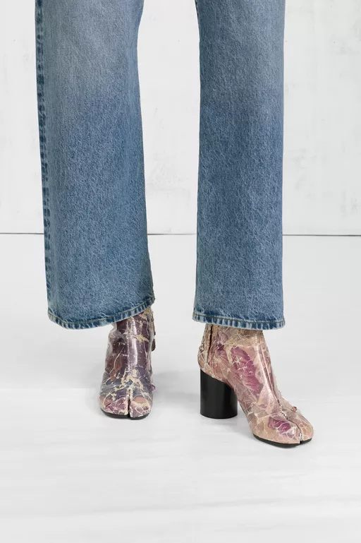 Tabi Ankle Boots Tapestry - Ankle Boots