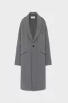 Black - Wool coat