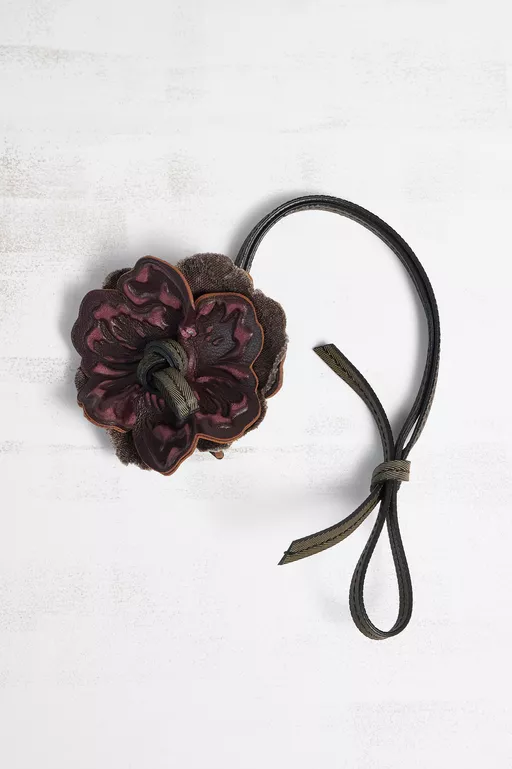 Flower Charm - Small Leather Goods