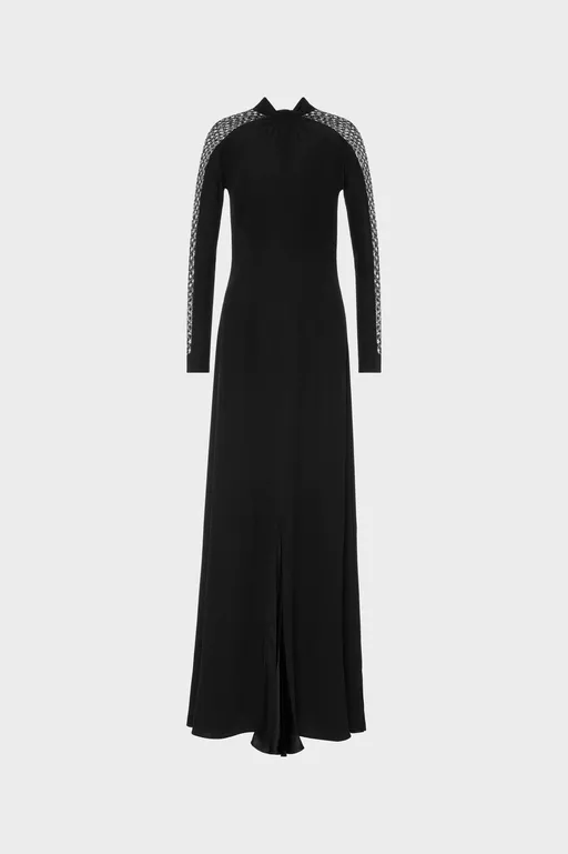 Silk Maxi Dress - Maxi Dress