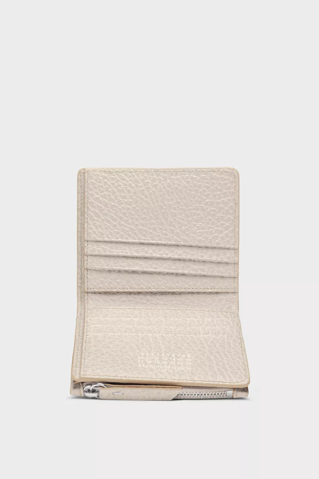 4ステッチ フリップフラップ ウォレット グレー | Maison Margiela公式