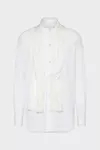 White - Scarf Tailored Shirt
