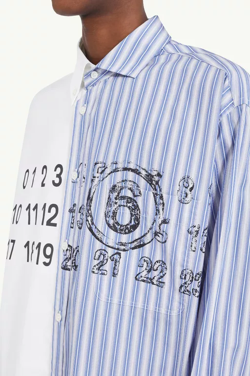 Spliced numbers shirt - Shirts