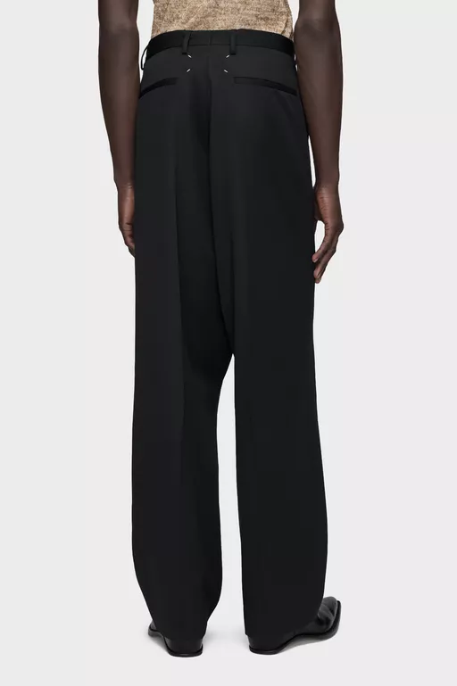 Pantalon en laine Dropped-Rise - Pantalons