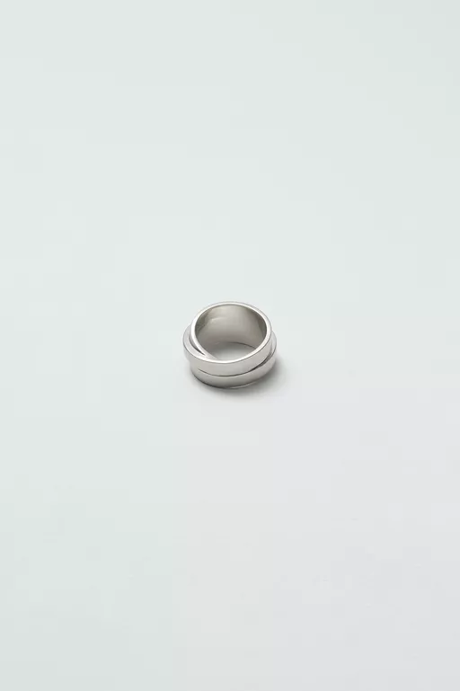 Triple Logo Numeric Signature Ring - Rings