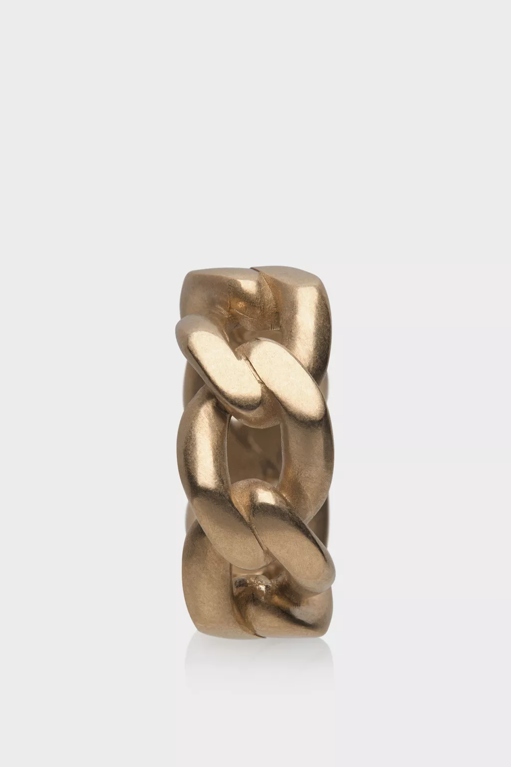 Yellow Gold Burattato Chain Ring | Maison Margiela Official