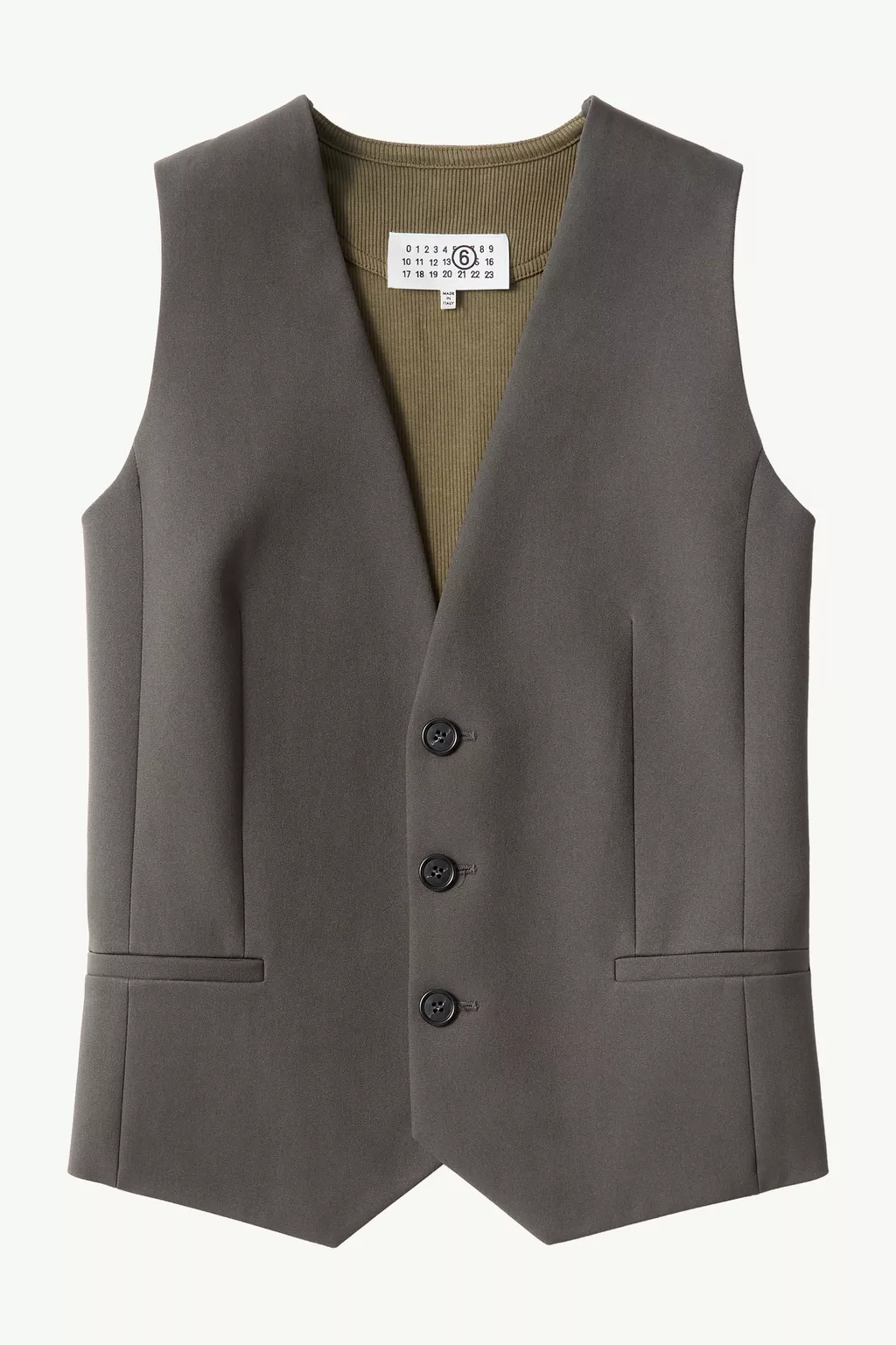 Replaced back gilet | MM6 Official