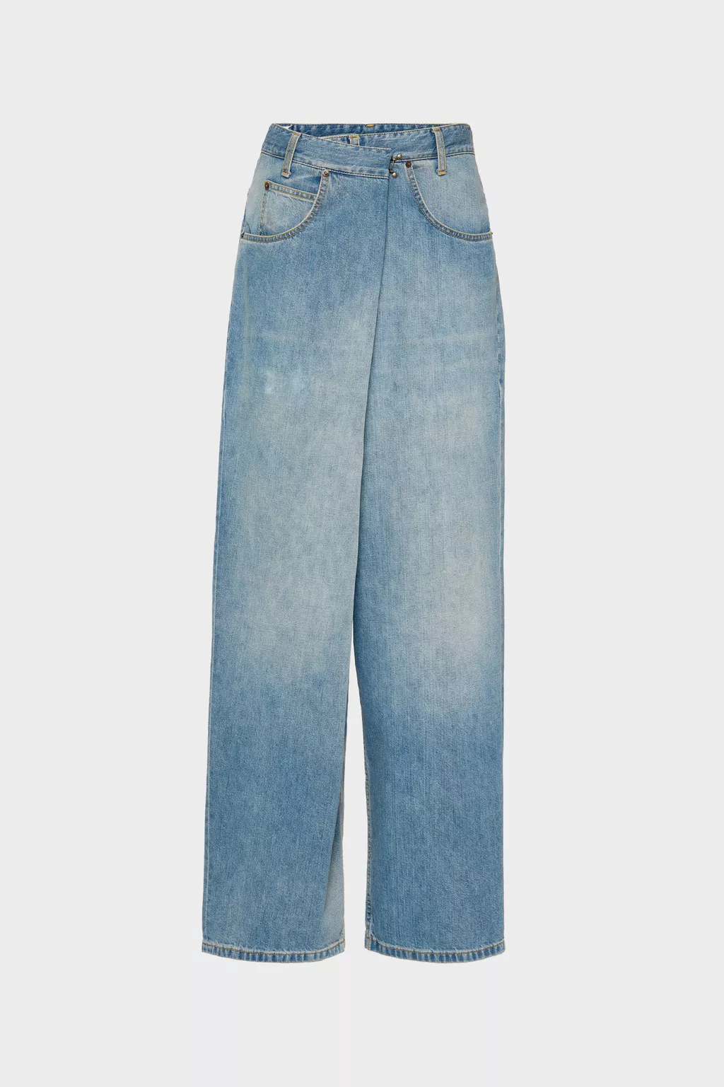 Blue jeans Wrap Denim Jeans | Maison Margiela Official
