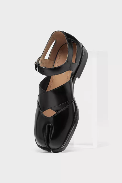 Maison Margiela Tabi Leather Sandals - ヒール