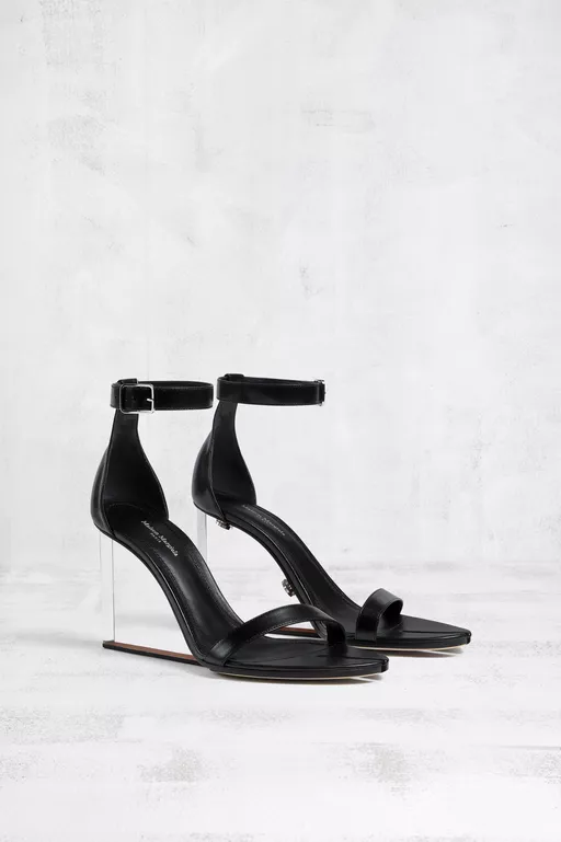 Plexi Wedge Sandals - Sandals