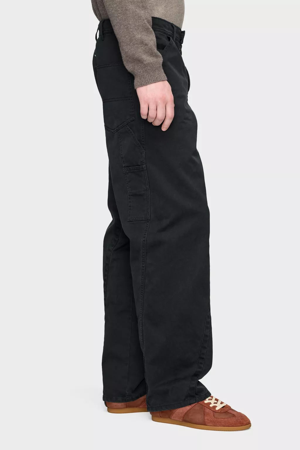 Black Cotton Trousers | Maison Margiela Official