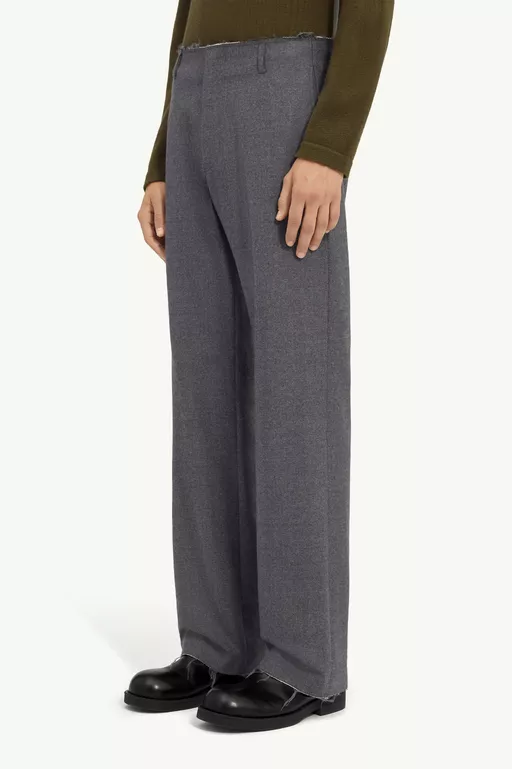 Pantaloni sartoriali in lana - Pantaloni