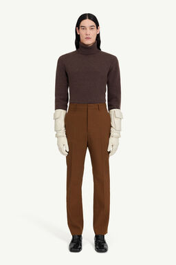 Wool felt trousers - Pants