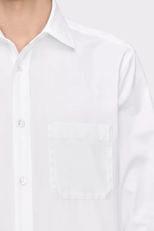Cotton Long-Sleeve Shirt - Shirts