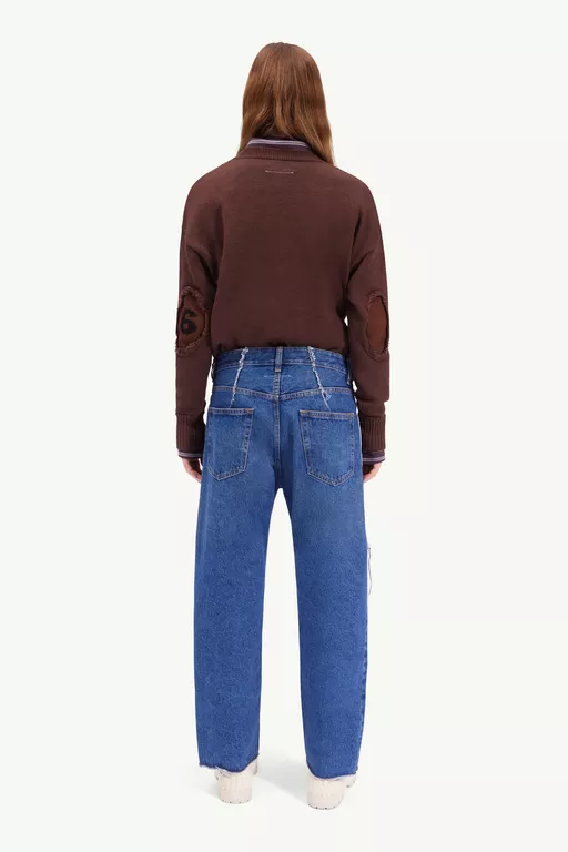 Straight-leg jeans - Denim