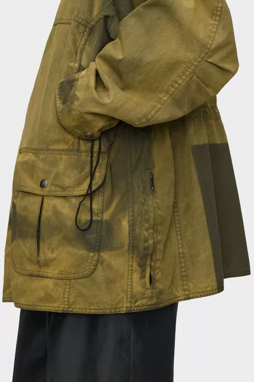 Cotton Overshirt Jacket - Jackets