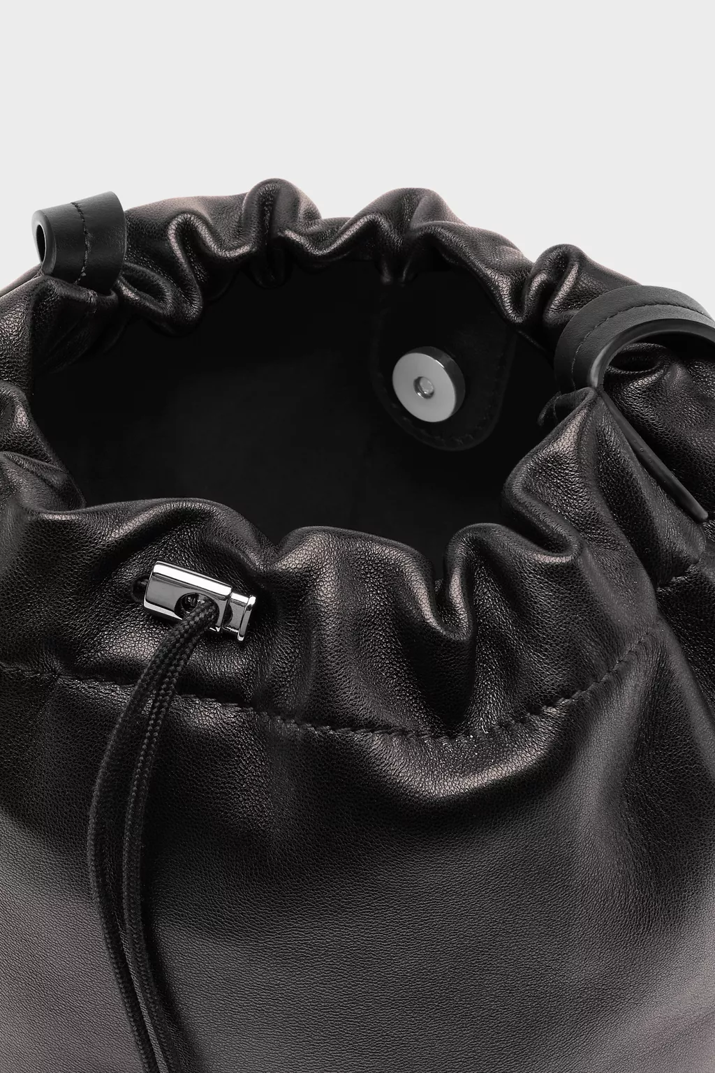 Black Draw-String Pouch | Maison Margiela Official