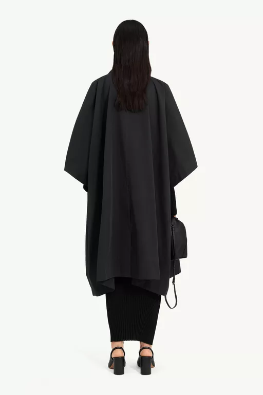 Water-repellent cotton gabardine coat - Raincoats