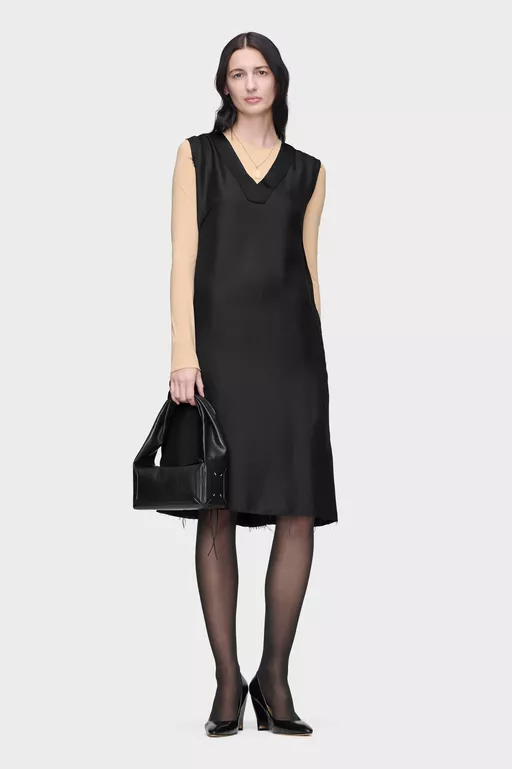 Silk Midi Dress - Midi Dress