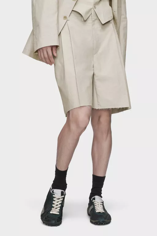 Cotton silk shorts - Shorts