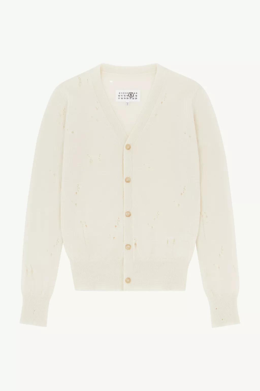 Women's Wool Cardigan | MM6