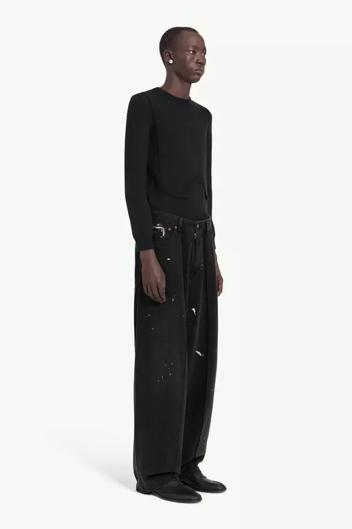Jeans mit weitem Beinschnitt - Jeans