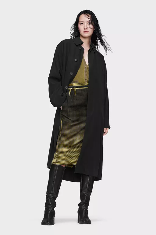 Peached trench coat - Raincoats