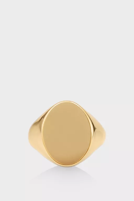 Oval Chevaliere ring - Rings