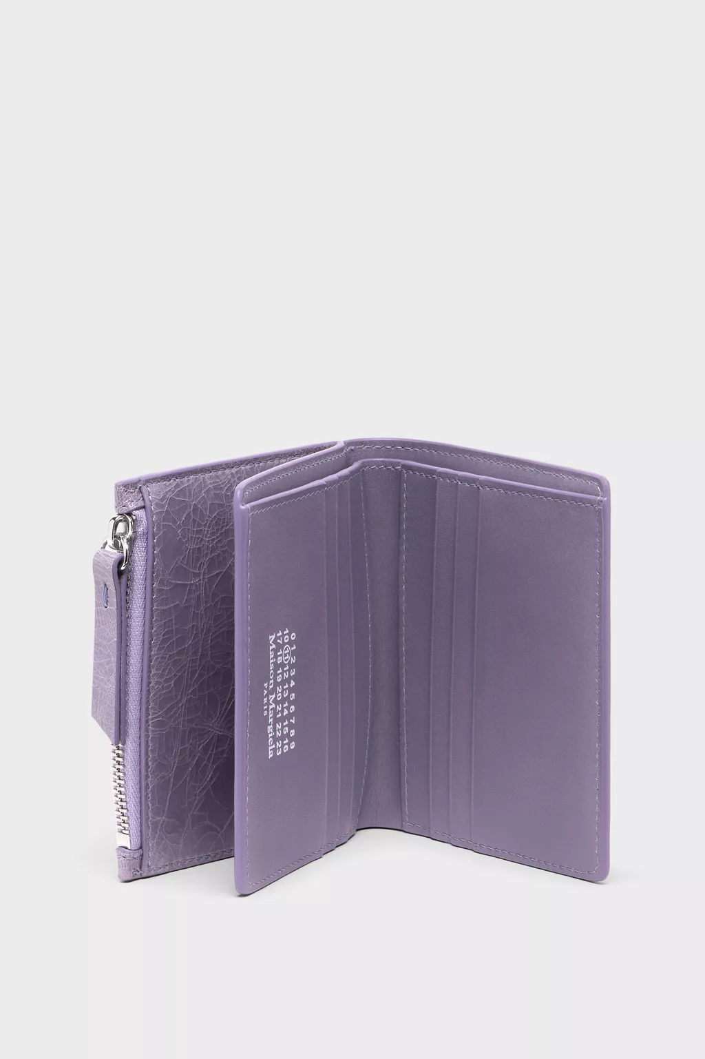 4ステッチ フリップフラップ ウォレット パープル | Maison Margiela公式