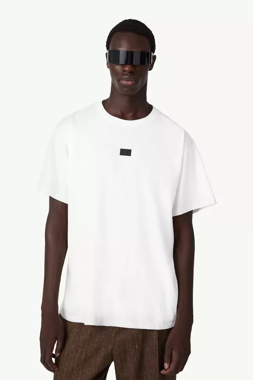 ラバー パッチ Tシャツ - Tシャツ