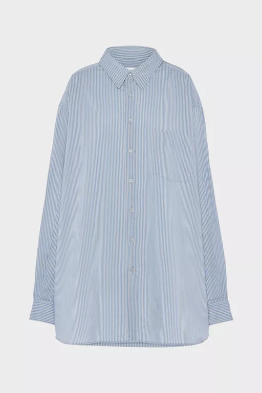 Cotton silk shirt