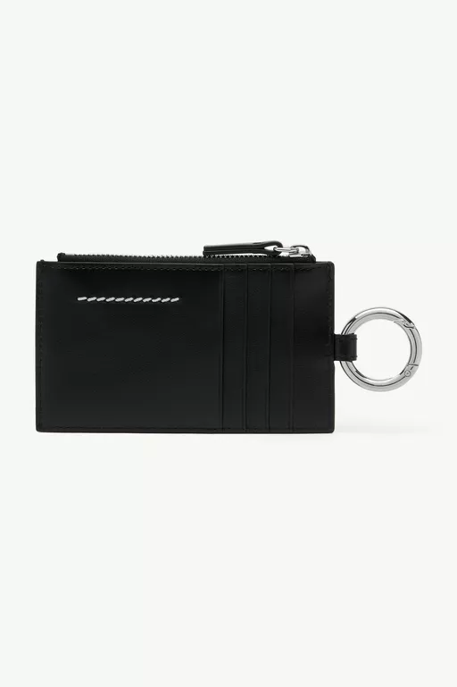Leather zip wallet - Wallets
