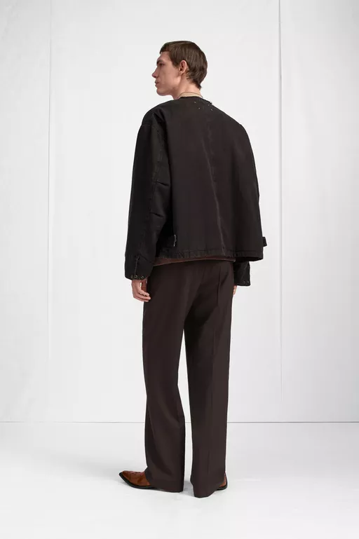 V-Neck Cotton Jacket - Jackets